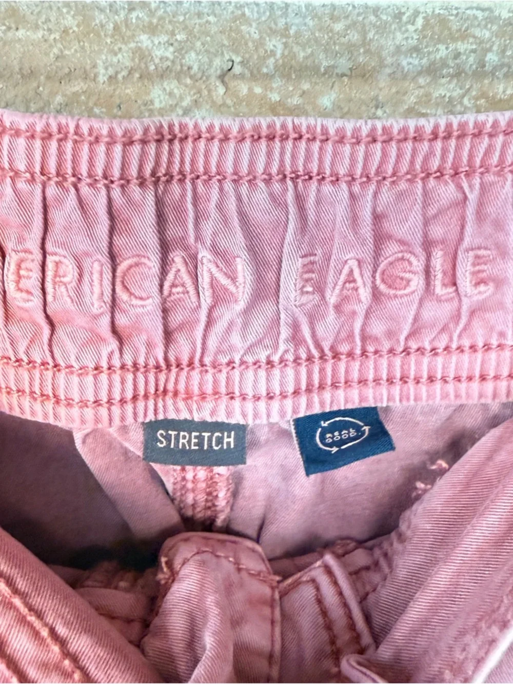 American Eagle Outfitters Pink Stretch Shorts